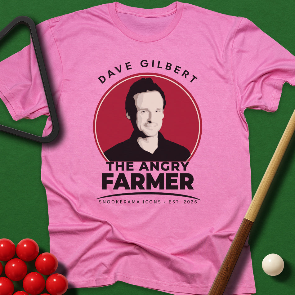 Snookerama Icons - Dave Gilbert The Angry Farmer T-Shirt