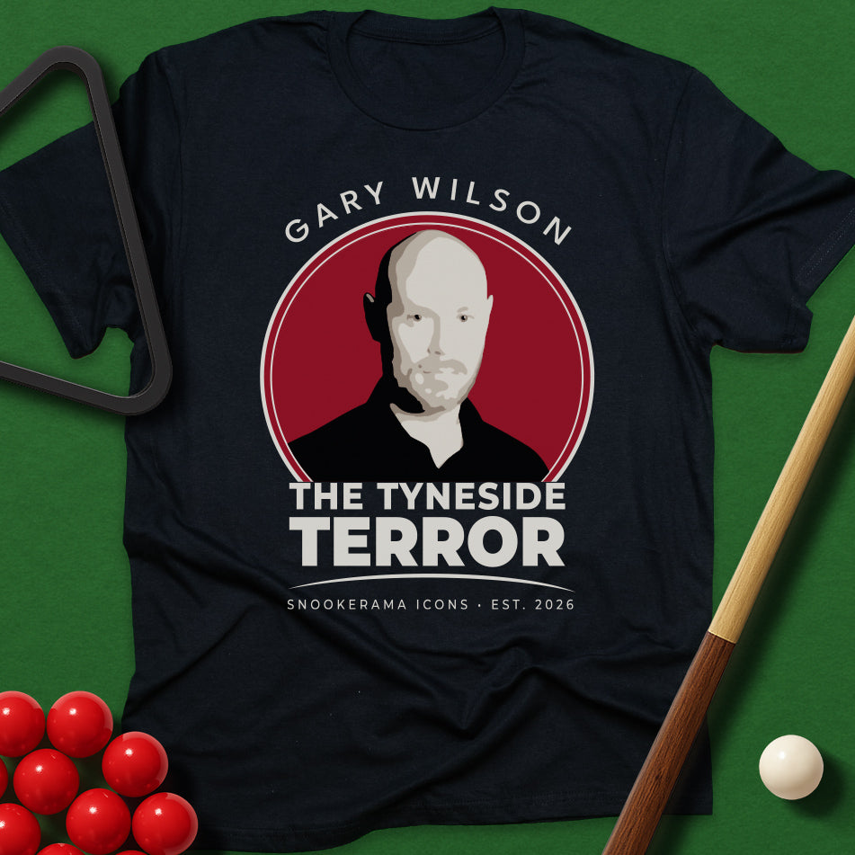 Snookerama Icons - Gary Wilson The Tyneside Terror T-Shirt