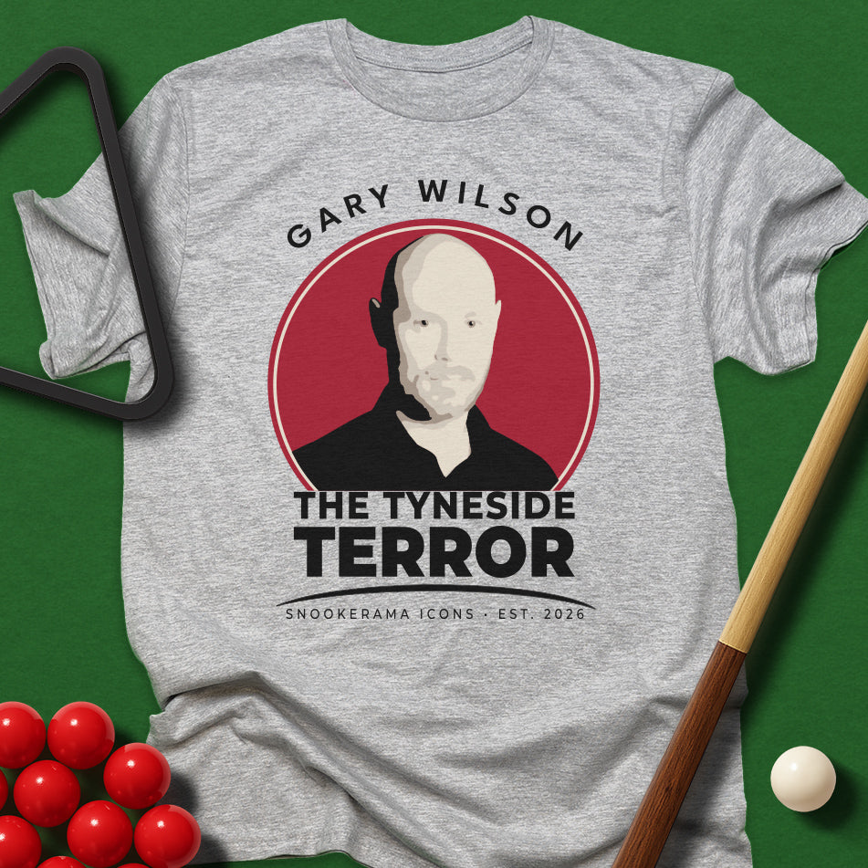 Snookerama Icons - Gary Wilson The Tyneside Terror T-Shirt