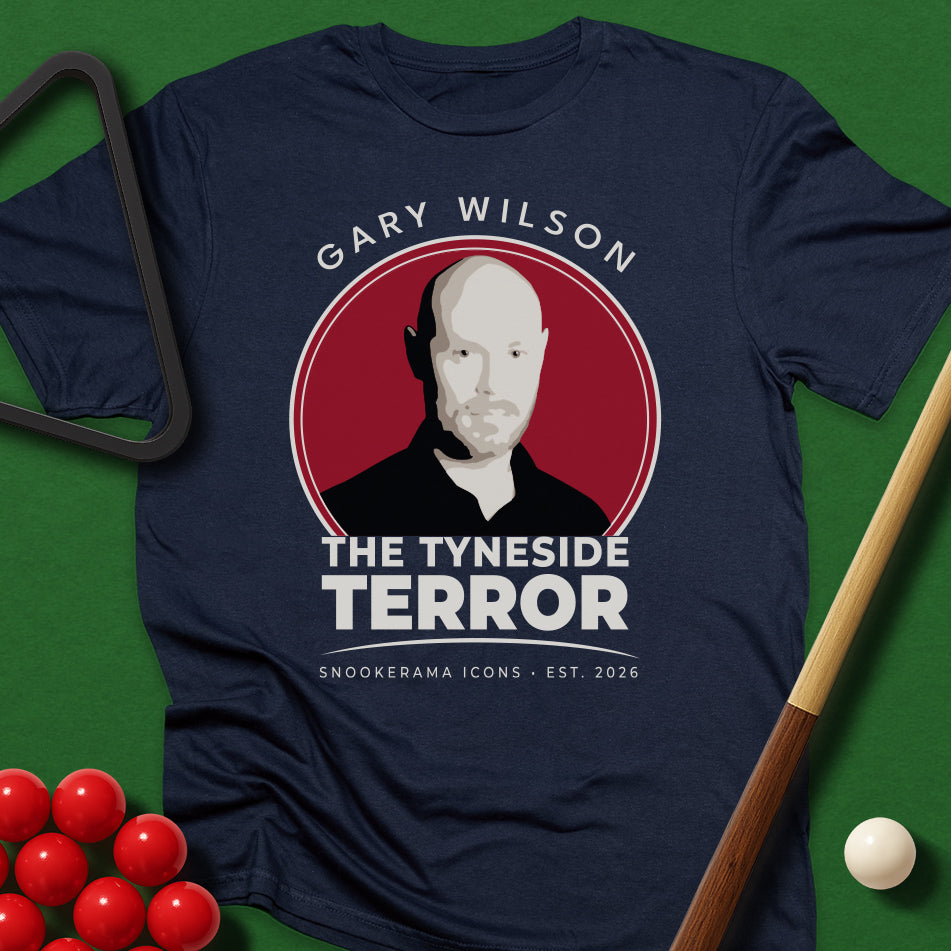 Snookerama Icons - Gary Wilson The Tyneside Terror T-Shirt