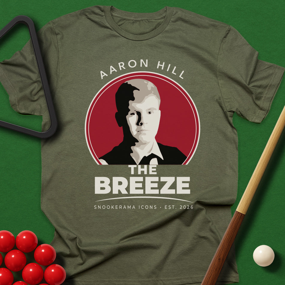 Snookerama Icons - Aaron Hill The Breeze T-Shirt