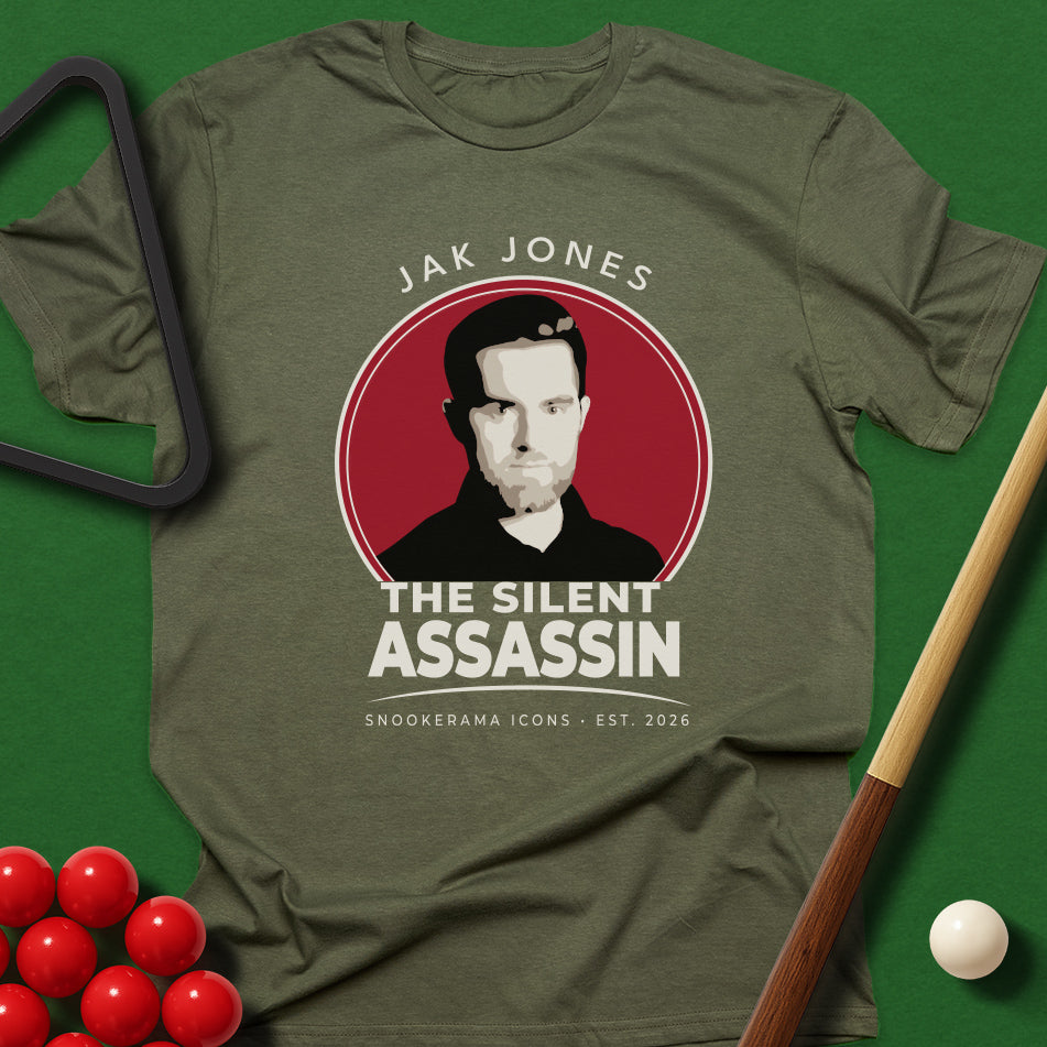 Snookerama Icons - Jak Jones The Silent Assassin T-Shirt