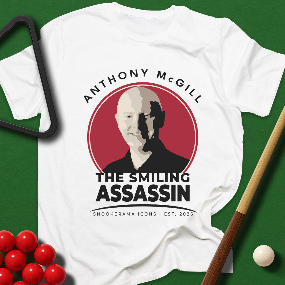 Snookerama Icons - Anthony McGill The Smiling Assassin T-Shirt