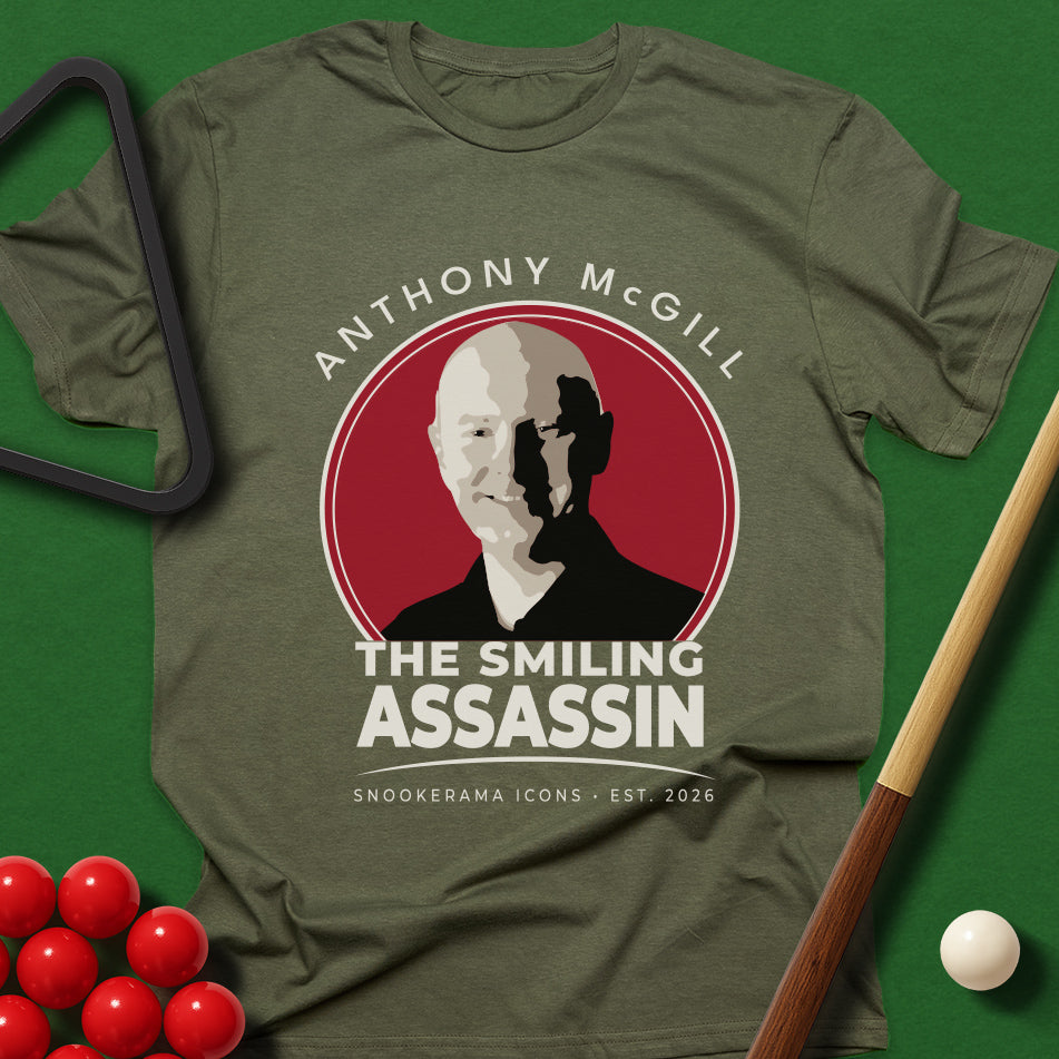 Snookerama Icons - Anthony McGill The Smiling Assassin T-Shirt