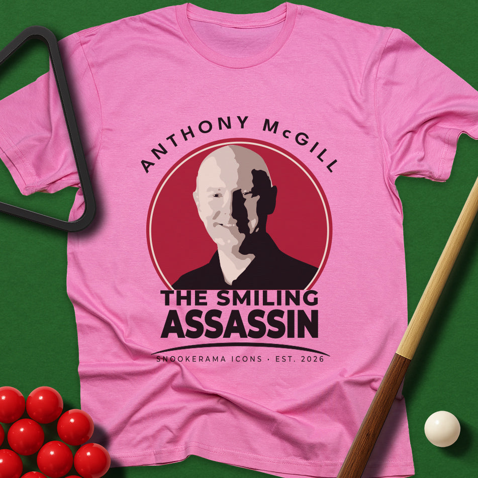 Snookerama Icons - Anthony McGill The Smiling Assassin T-Shirt