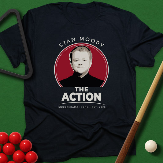Snookerama Icons - Stan Moody The Action T-Shirt