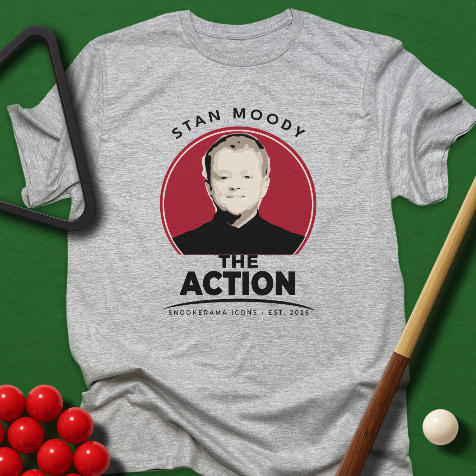 Snookerama Icons - Stan Moody The Action T-Shirt