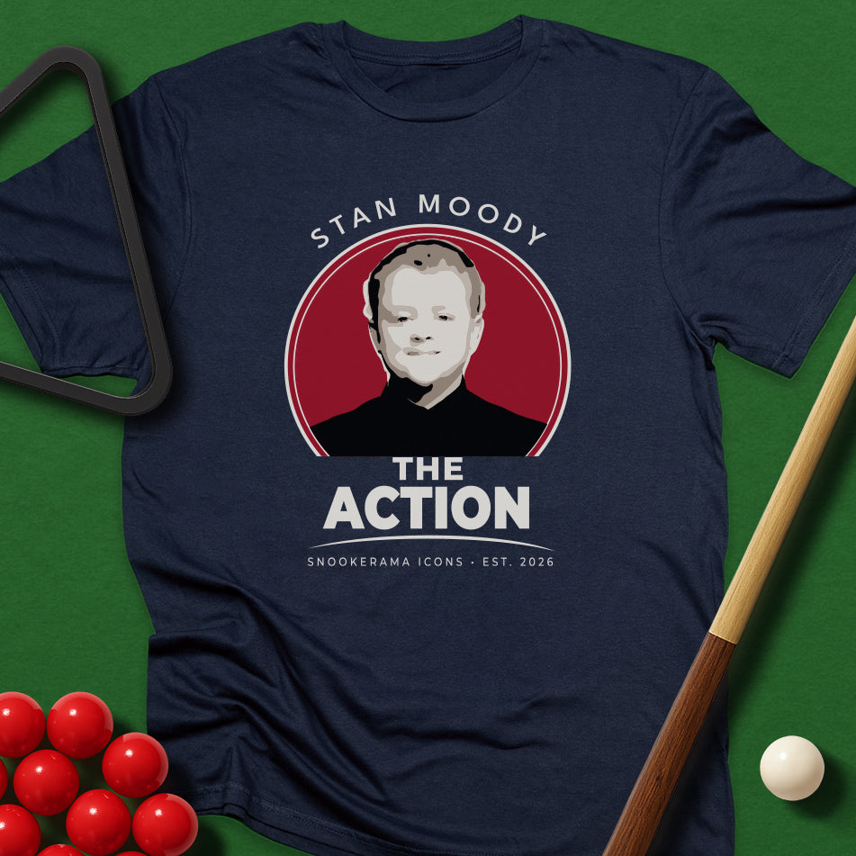 Snookerama Icons - Stan Moody The Action T-Shirt