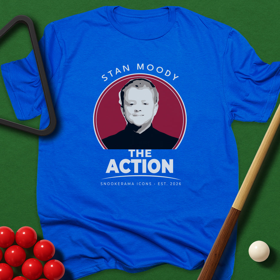 Snookerama Icons - Stan Moody The Action T-Shirt
