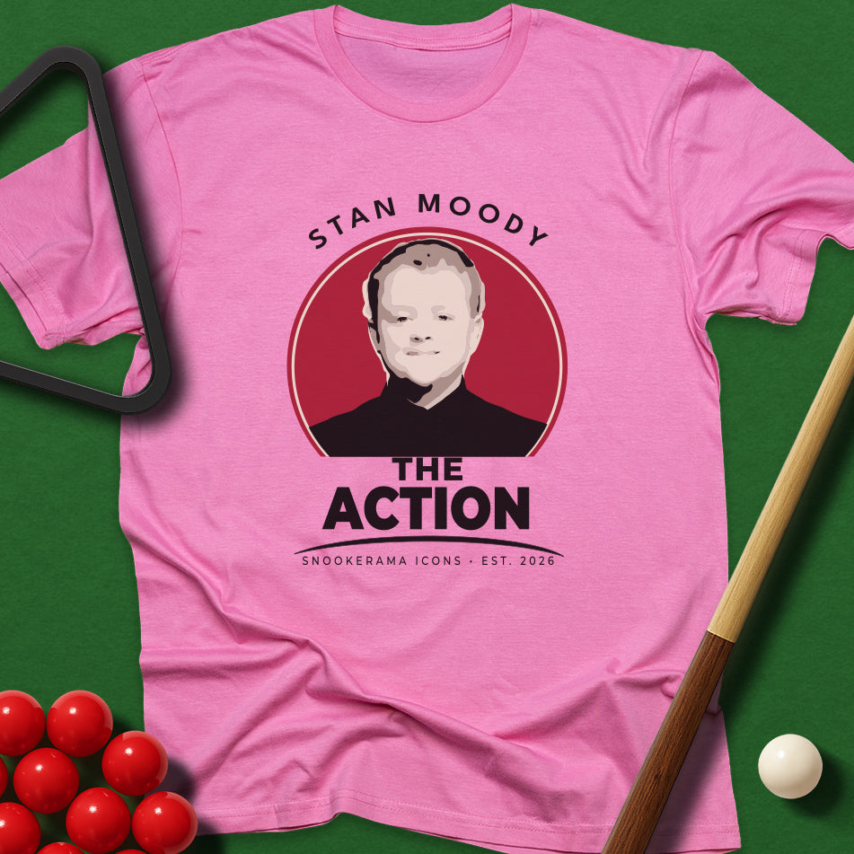 Snookerama Icons - Stan Moody The Action T-Shirt