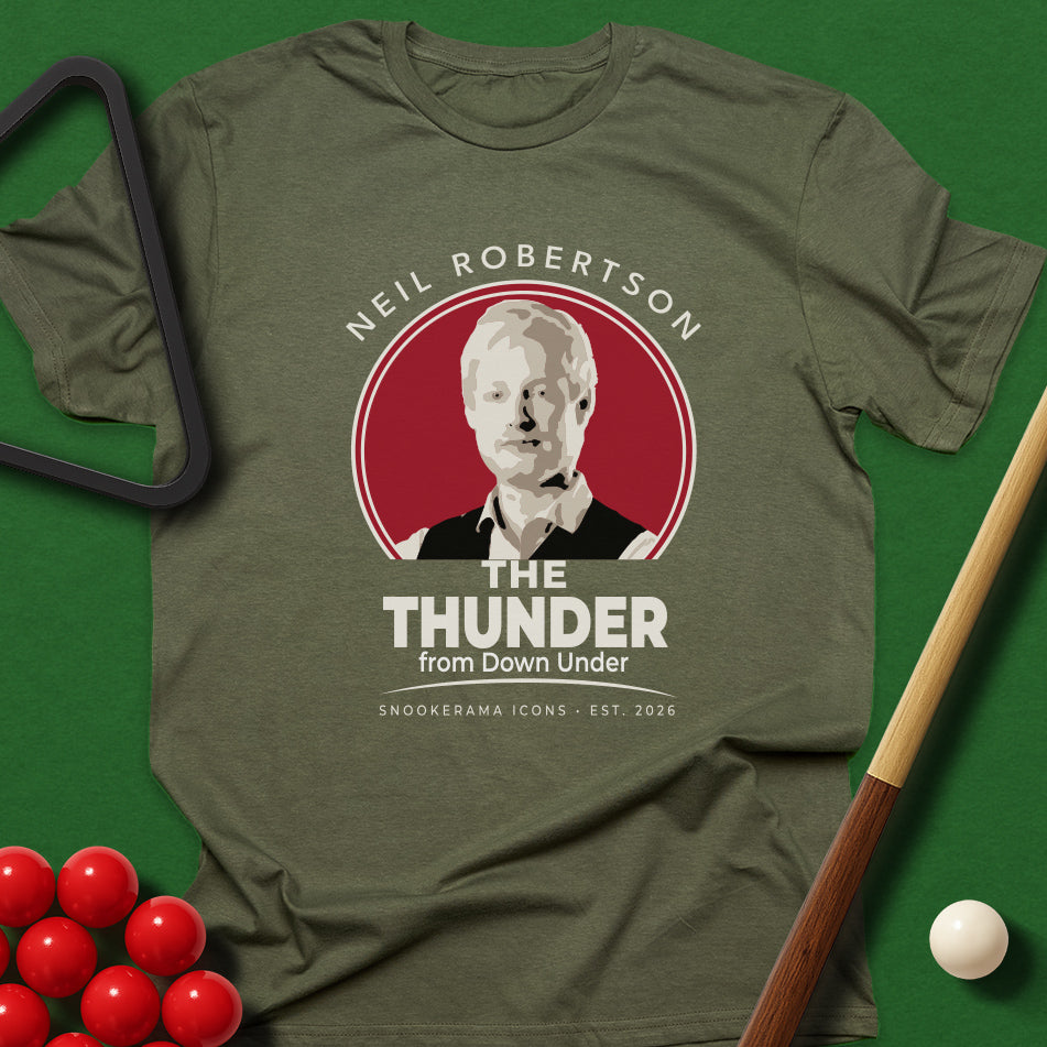 Snookerama Icons - Neil Robertson The Thunder from Down Under T-Shirt