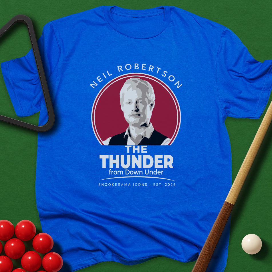 Snookerama Icons - Neil Robertson The Thunder from Down Under T-Shirt
