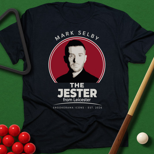 Snookerama Icons - Mark Selby The Jester from Leicester T-Shirt