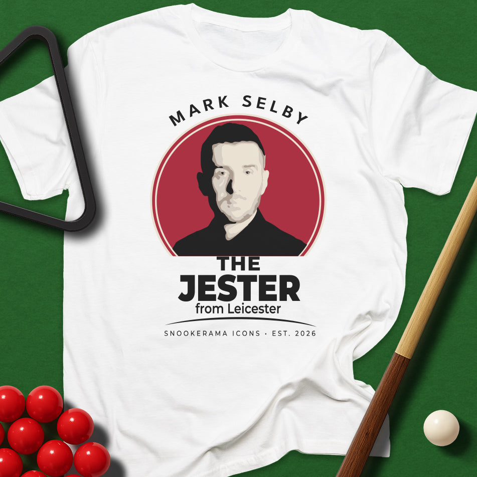 Snookerama Icons - Mark Selby The Jester from Leicester T-Shirt