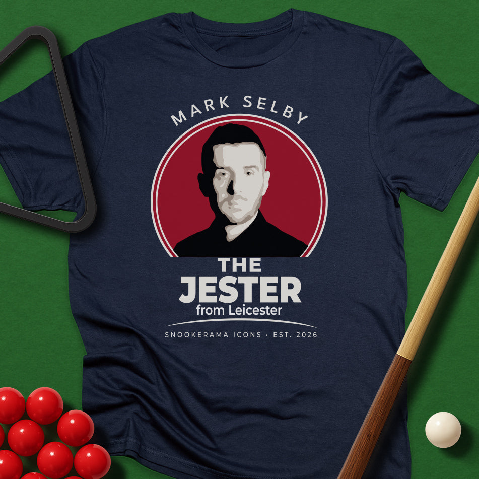 Snookerama Icons - Mark Selby The Jester from Leicester T-Shirt