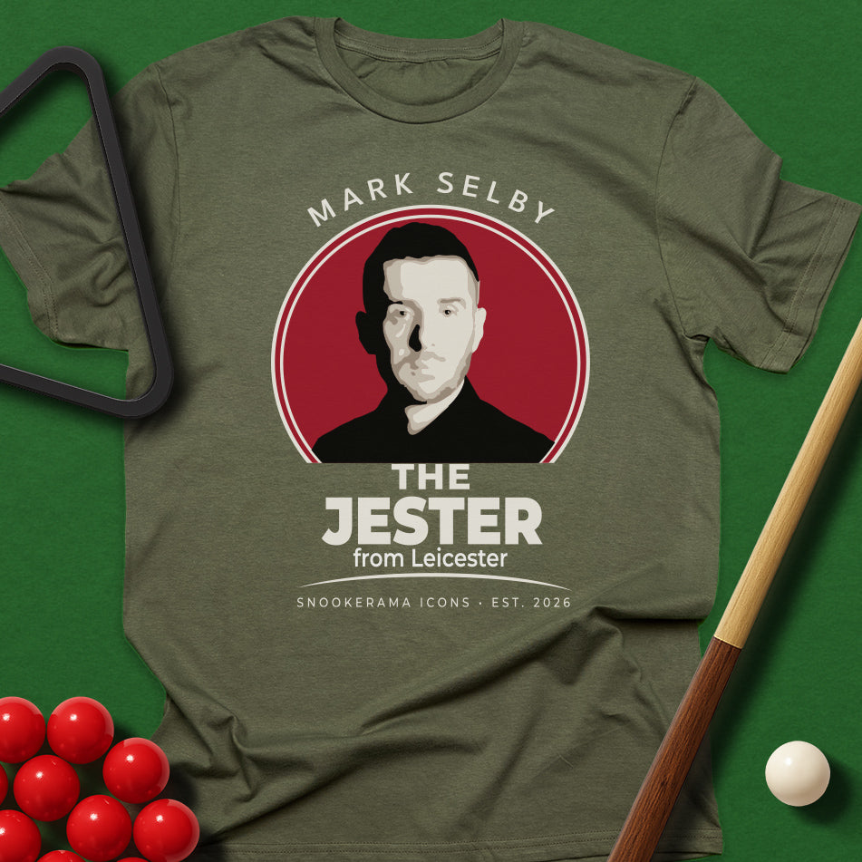 Snookerama Icons - Mark Selby The Jester from Leicester T-Shirt