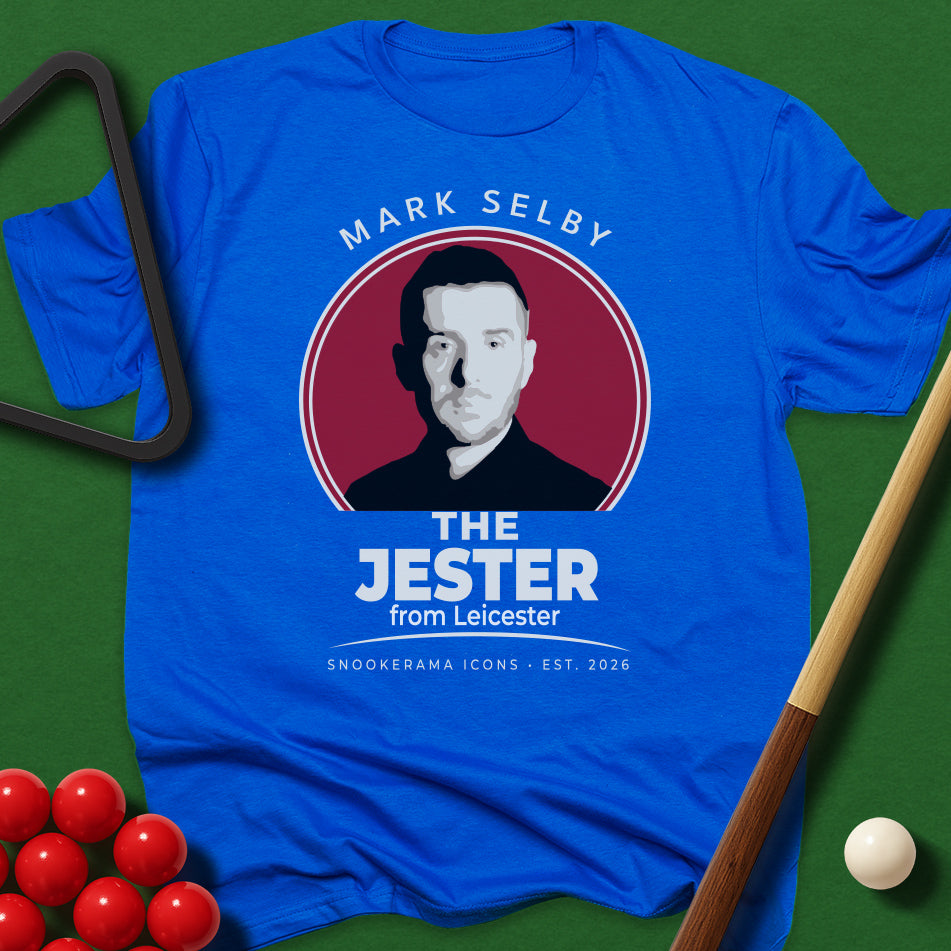 Snookerama Icons - Mark Selby The Jester from Leicester T-Shirt