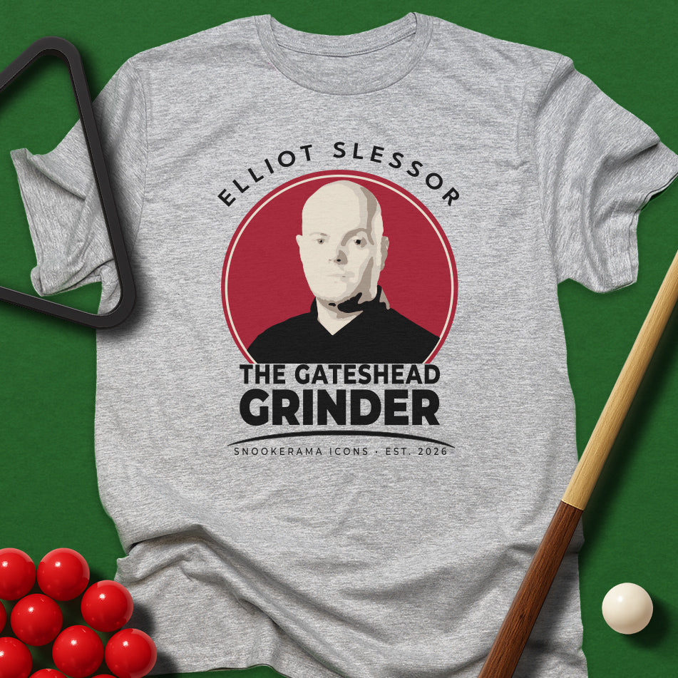 Snookerama Icons - Elliot Slessor The Gateshead Grinder T-Shirt