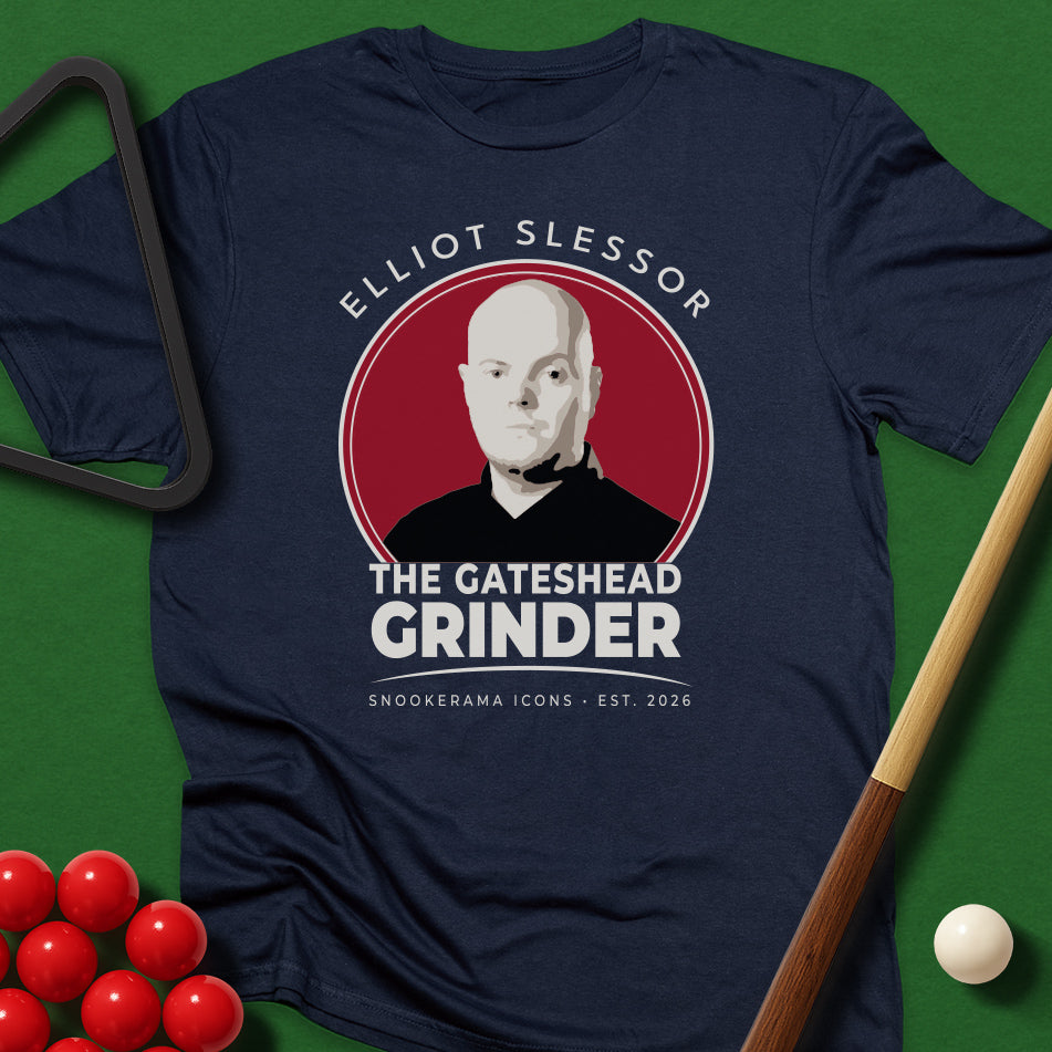 Snookerama Icons - Elliot Slessor The Gateshead Grinder T-Shirt