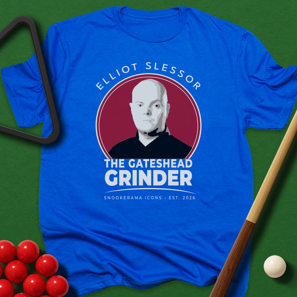Snookerama Icons - Elliot Slessor The Gateshead Grinder T-Shirt