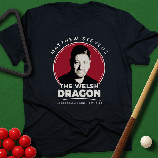Snookerama Icons - Matthew Stevens The Welsh Dragon T-Shirt