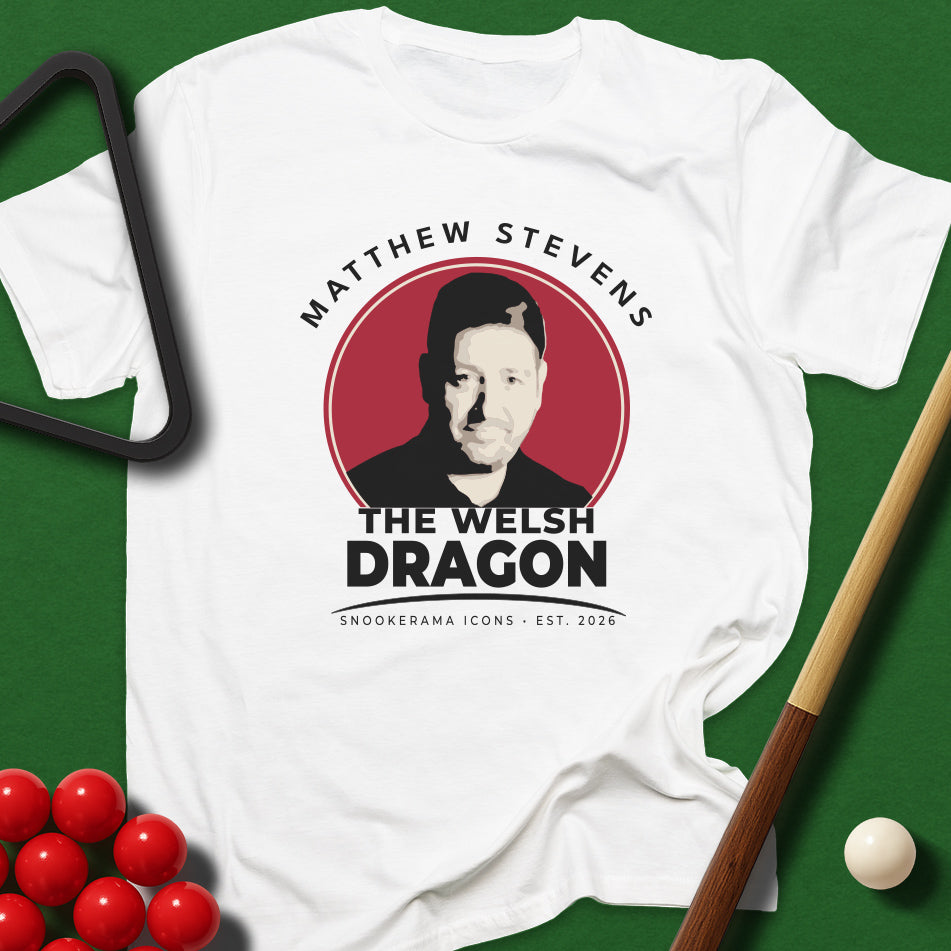 Snookerama Icons - Matthew Stevens The Welsh Dragon T-Shirt