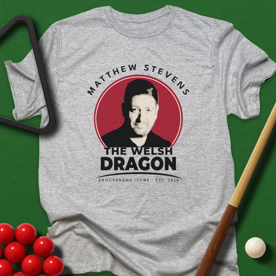 Snookerama Icons - Matthew Stevens The Welsh Dragon T-Shirt