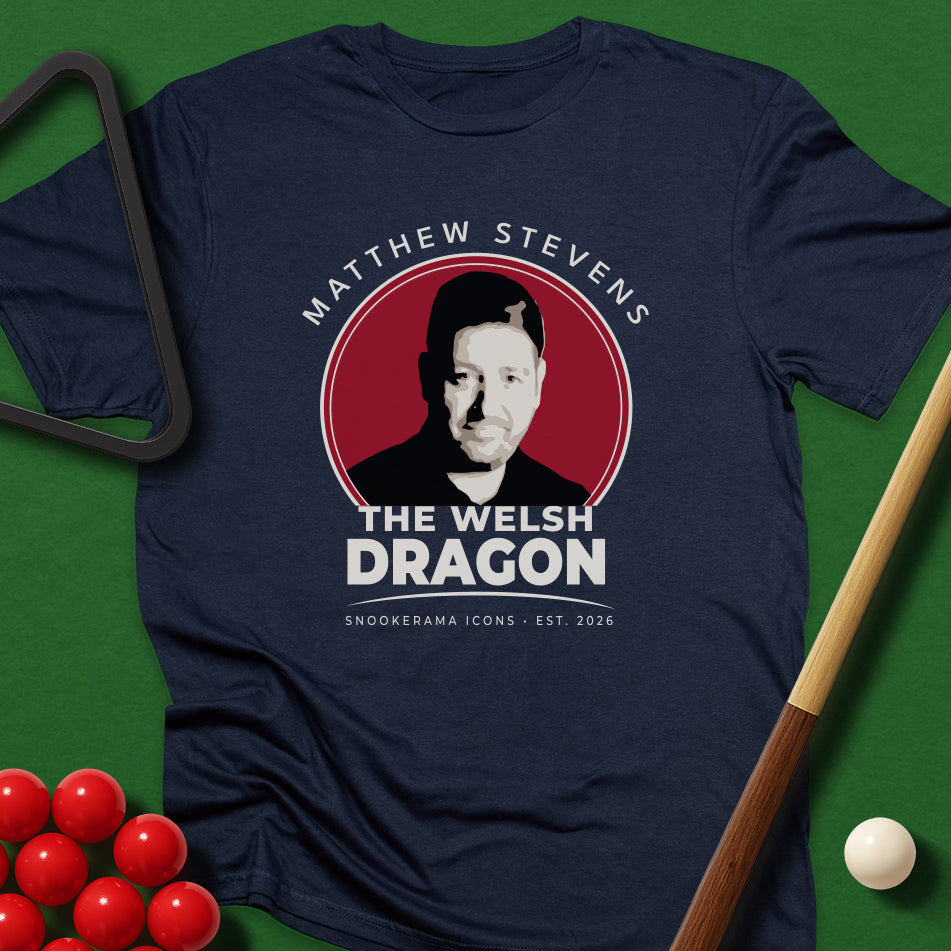 Snookerama Icons - Matthew Stevens The Welsh Dragon T-Shirt