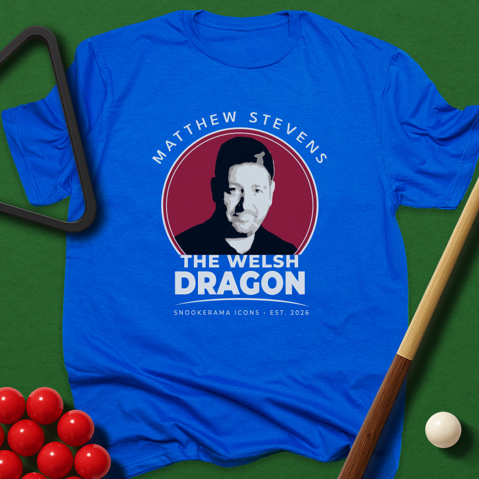 Snookerama Icons - Matthew Stevens The Welsh Dragon T-Shirt