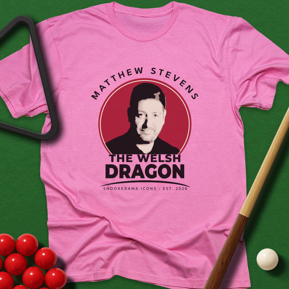 Snookerama Icons - Matthew Stevens The Welsh Dragon T-Shirt