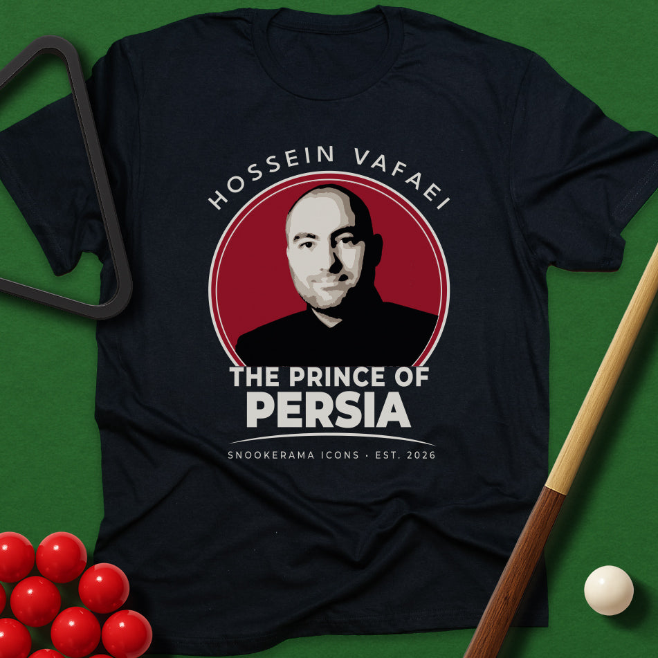 Snookerama Icons - Hossein Vafaei The Prince of Persia T-Shirt