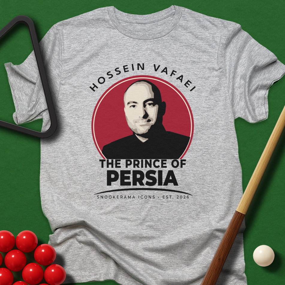 Snookerama Icons - Hossein Vafaei The Prince of Persia T-Shirt