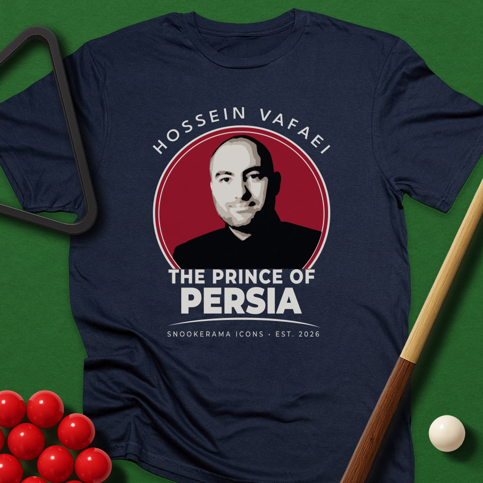 Snookerama Icons - Hossein Vafaei The Prince of Persia T-Shirt