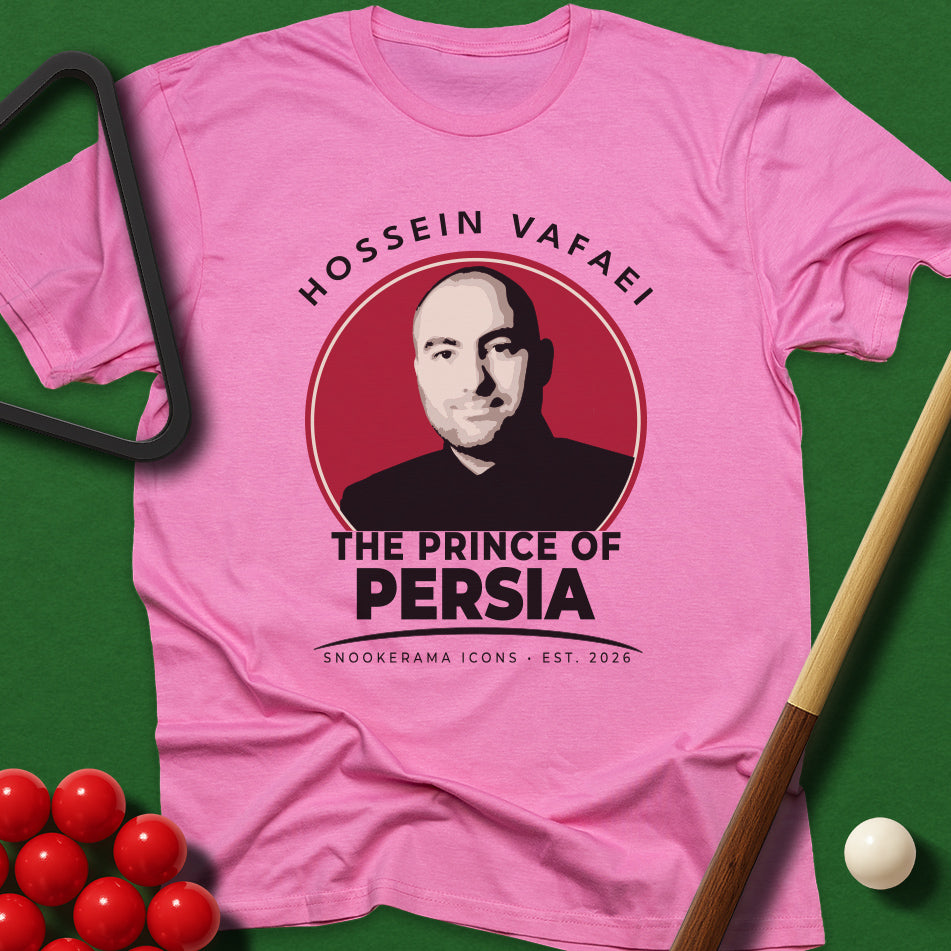 Snookerama Icons - Hossein Vafaei The Prince of Persia T-Shirt
