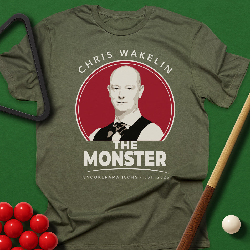 Snookerama Icons - Chris Wakelin The Monster T-Shirt