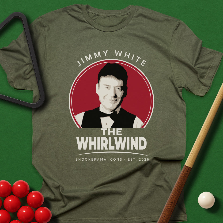 Snookerama Icons - Jimmy White The Whirlwind T-Shirt