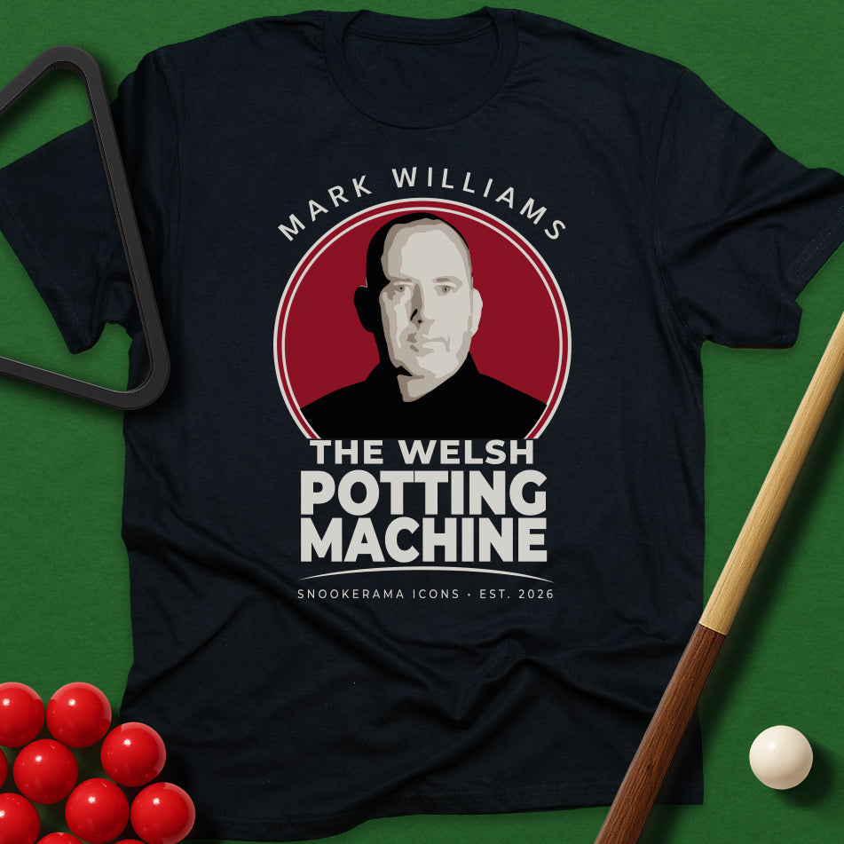 Snookerama Icons - Mark Williams The Welsh Potting Machine T-Shirt