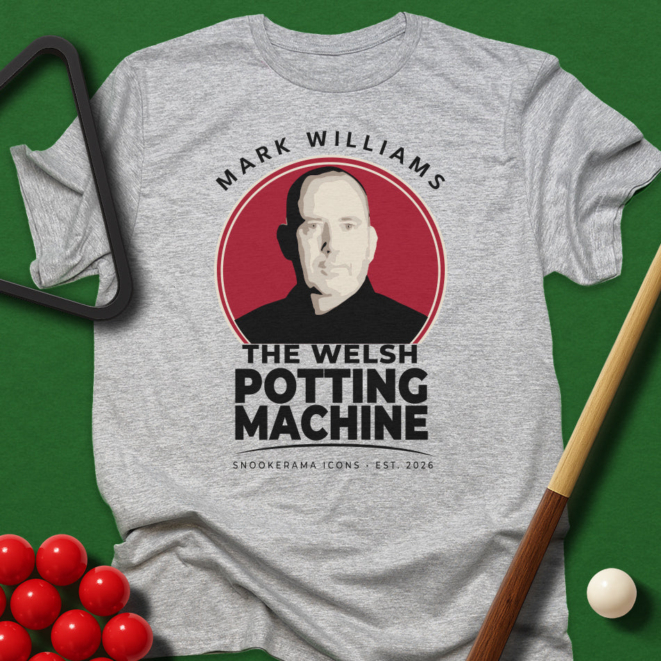 Snookerama Icons - Mark Williams The Welsh Potting Machine T-Shirt