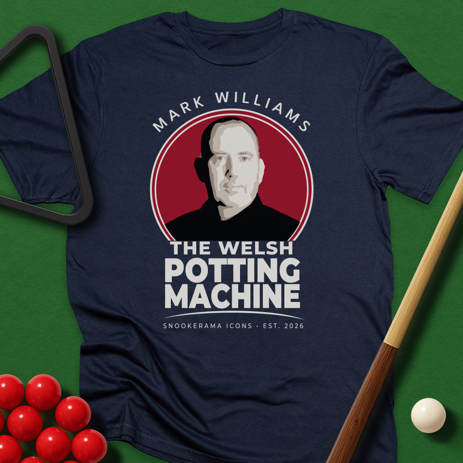 Snookerama Icons - Mark Williams The Welsh Potting Machine T-Shirt