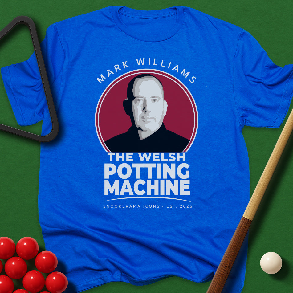 Snookerama Icons - Mark Williams The Welsh Potting Machine T-Shirt