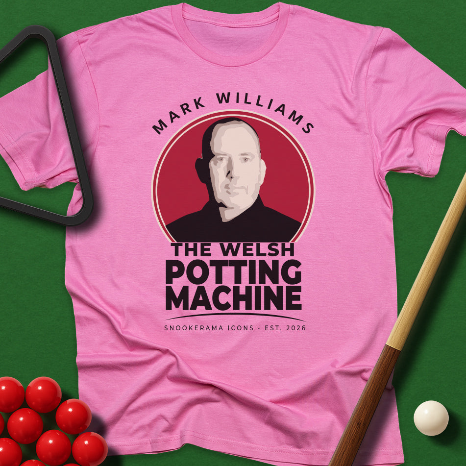 Snookerama Icons - Mark Williams The Welsh Potting Machine T-Shirt