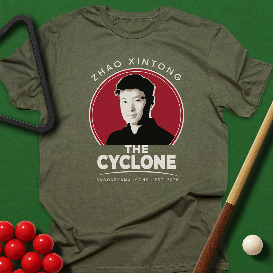 Snookerama Icons - Zhao Xintong The Cyclone T-Shirt