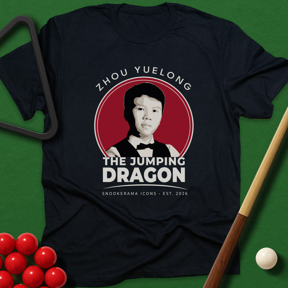 Snookerama Icons - Zhou Yuelong The Jumping Dragon T-Shirt