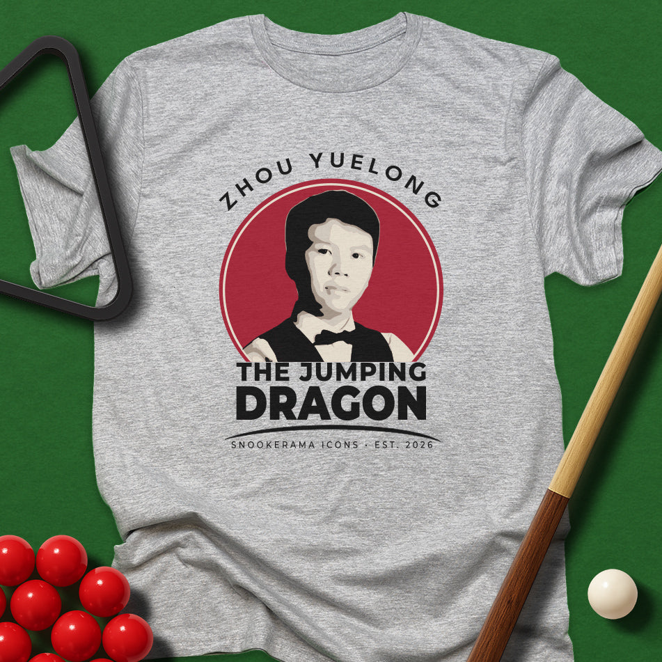 Snookerama Icons - Zhou Yuelong The Jumping Dragon T-Shirt