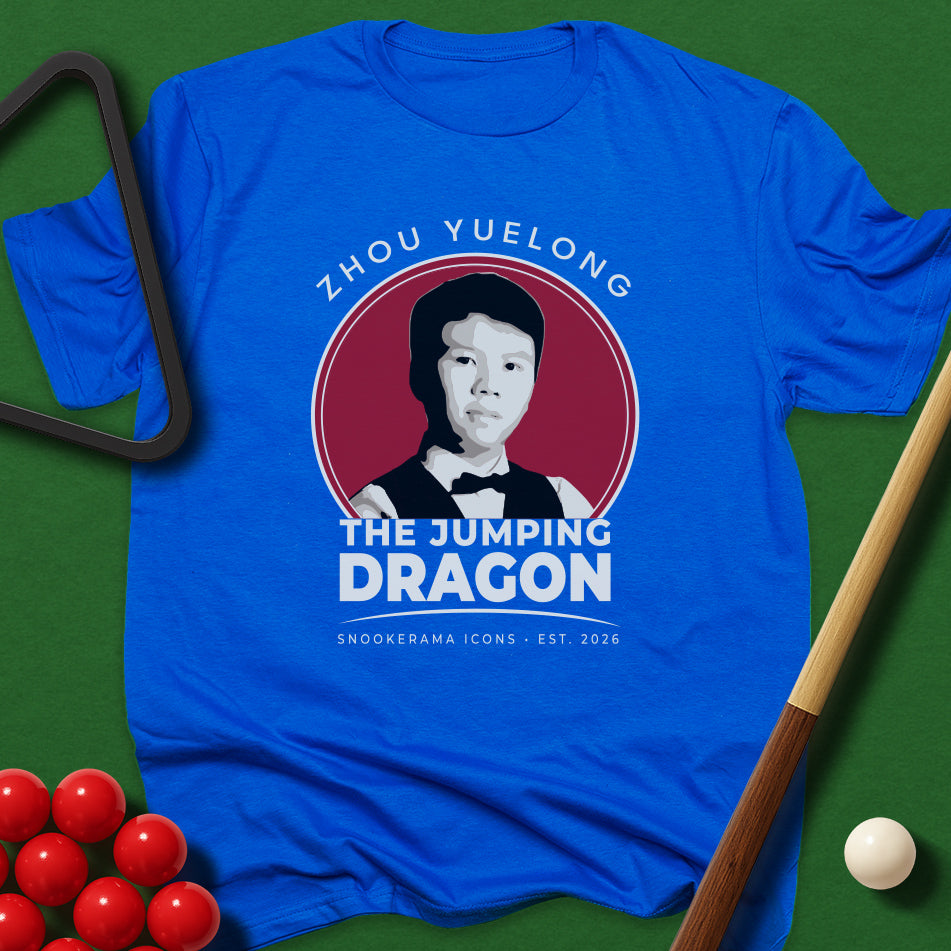 Snookerama Icons - Zhou Yuelong The Jumping Dragon T-Shirt