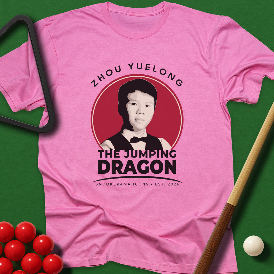Snookerama Icons - Zhou Yuelong The Jumping Dragon T-Shirt